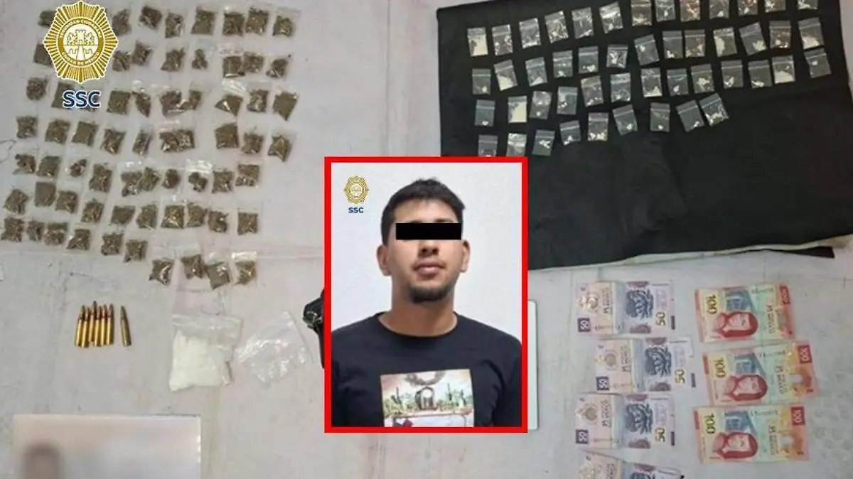 detenido robo a casa cdmx SSC