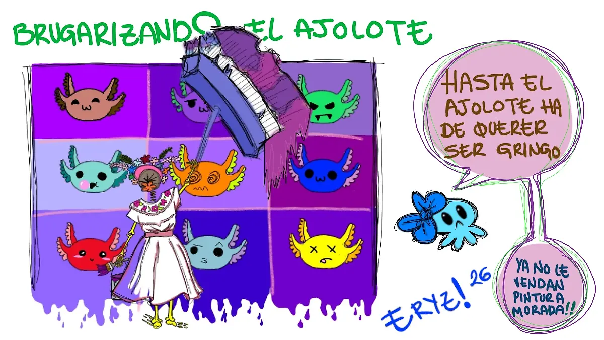 Brugarizando el Ajolote