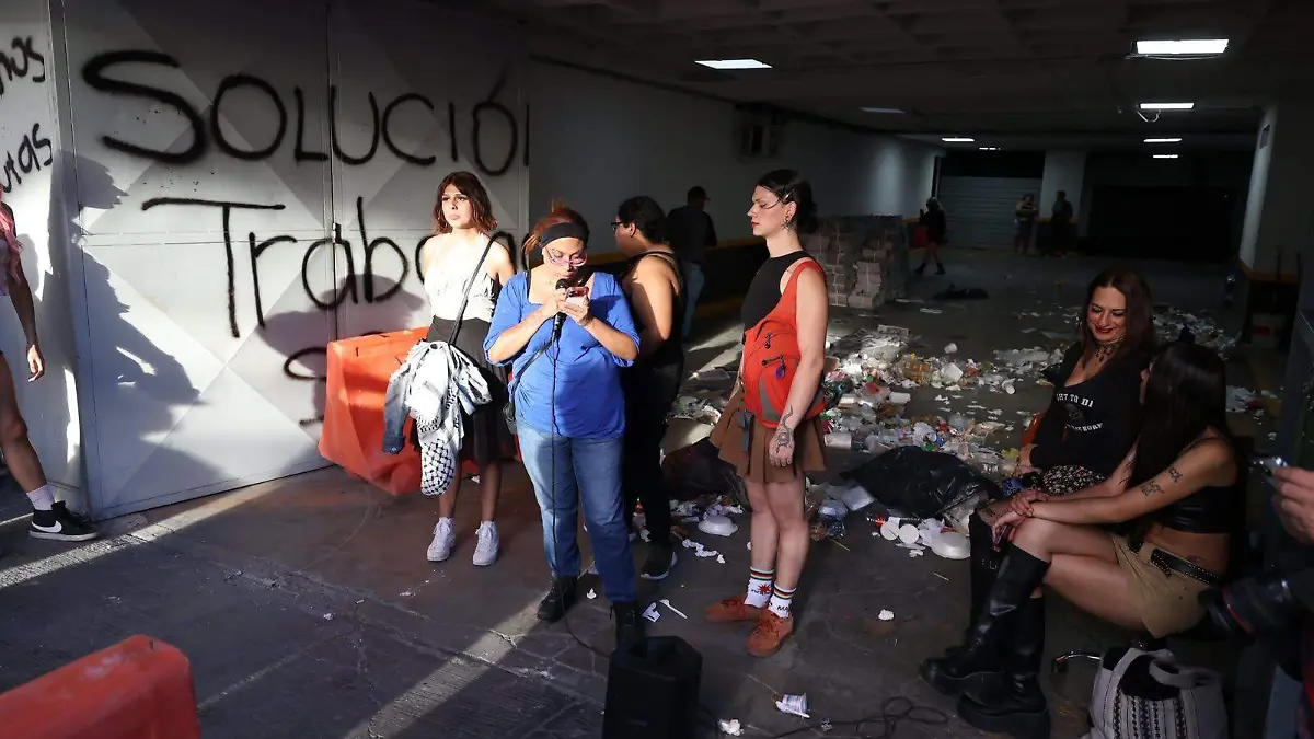 trabajadoras sexuales manifestacion JOSE MELTON