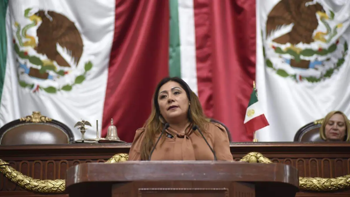 Diputada Xóchitl Bravo Espinosa cortesía Congreso de la Ciudad de México