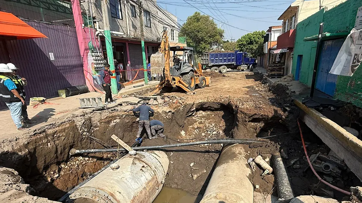 fuga iztapalapa @SEGIAGUA