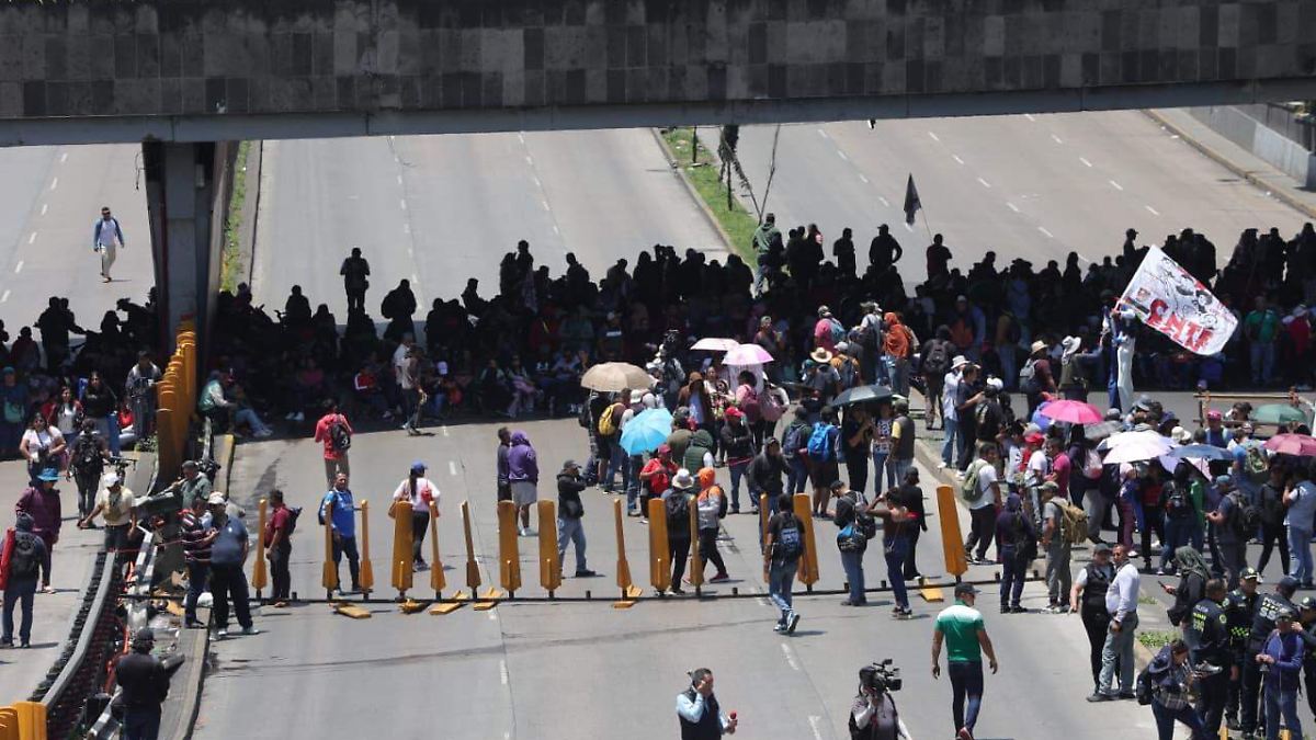 CNTE DESATA CAOS EN CDMX