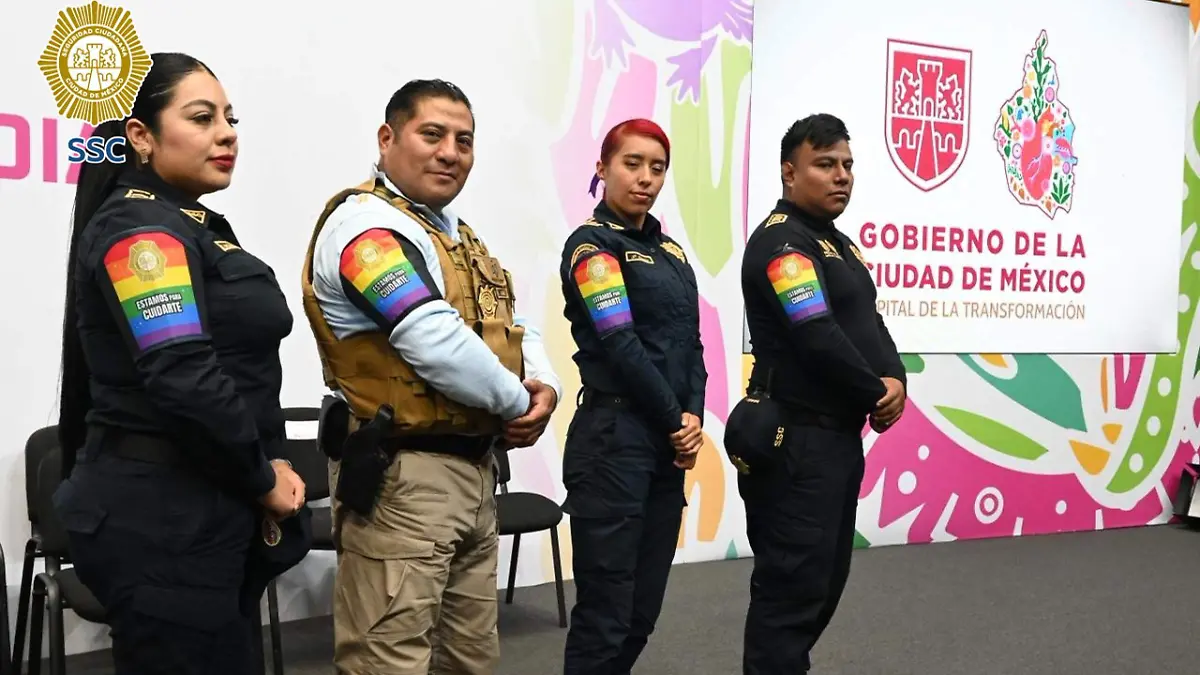 policias marcha orgullo SSC