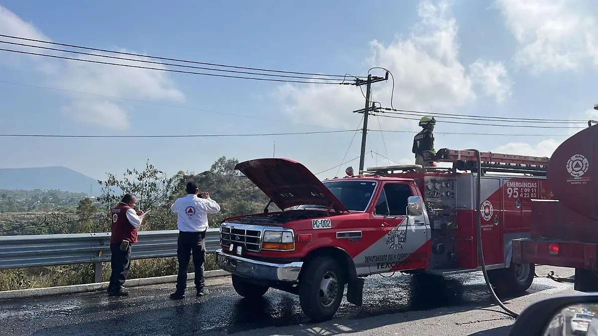 pipa texcoco México–Zacatepec, a la altura de Santa Inés, en los límites de Texcoco y Tepetlaoxtoc.
