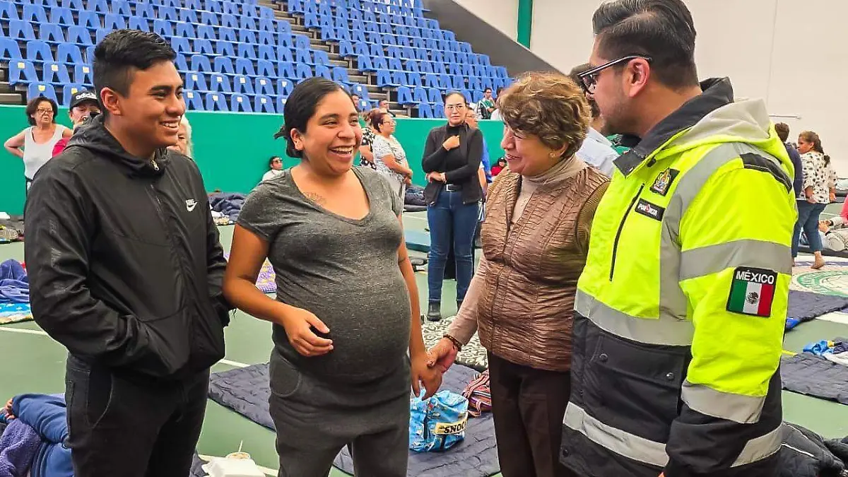 albergue fuga de gas neza CORTESIA GOBIERNO EDOMEX