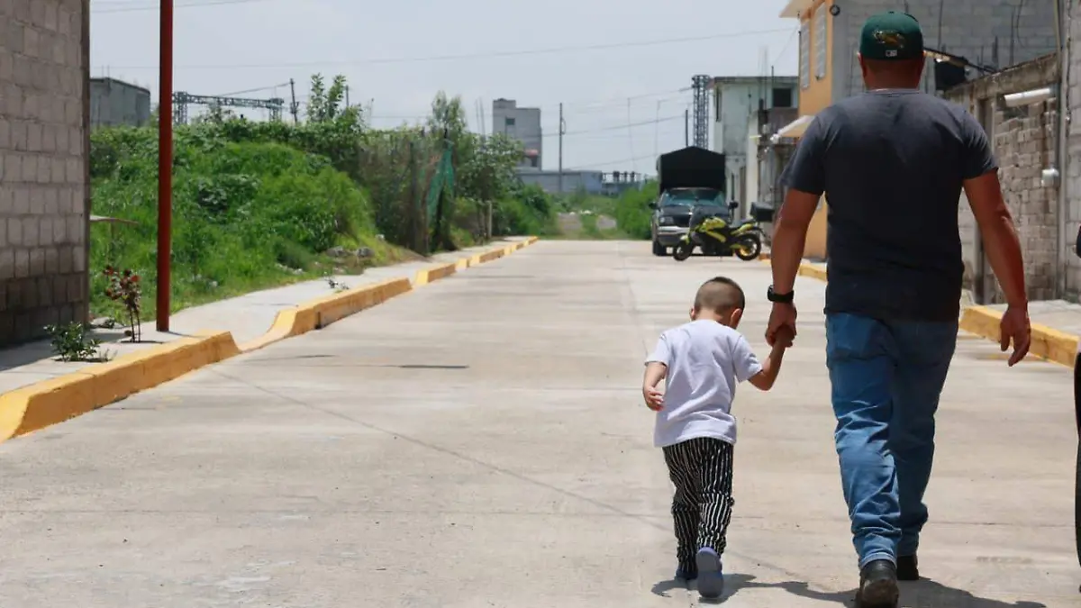 calles pavimentadas ecatepec