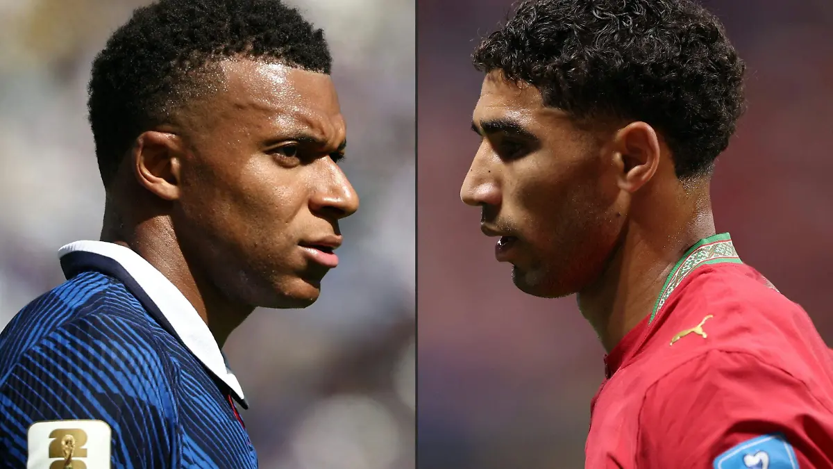 Kylian Mbappé  Y Achraf Hakimi