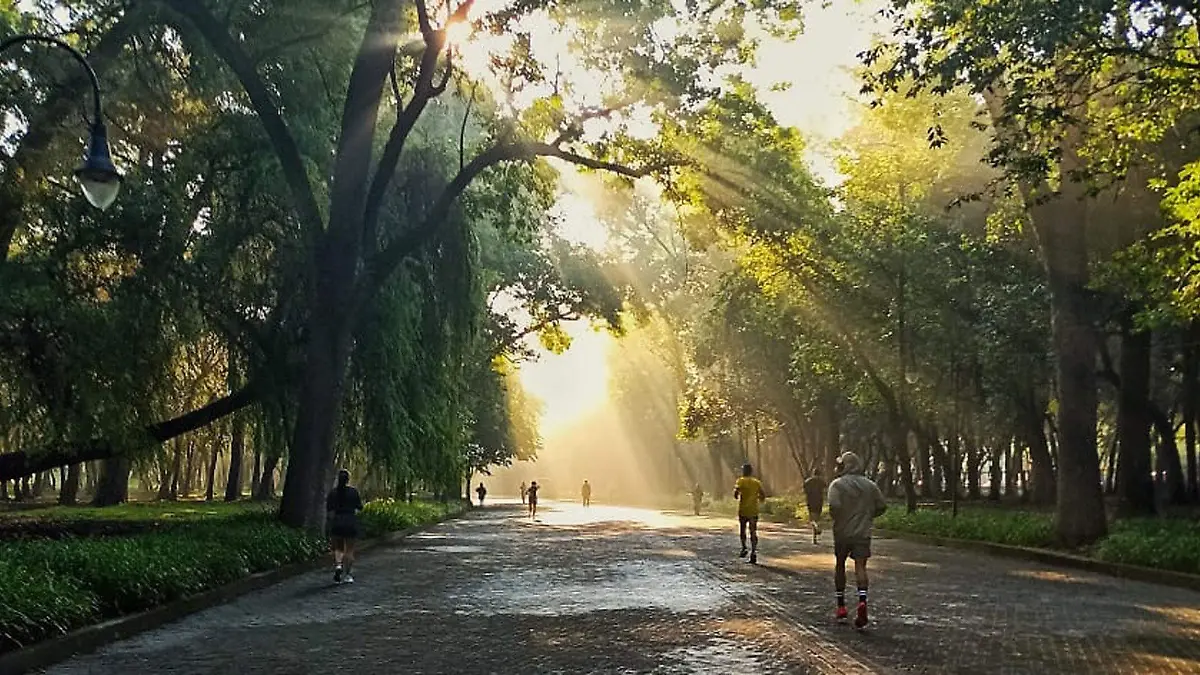 running