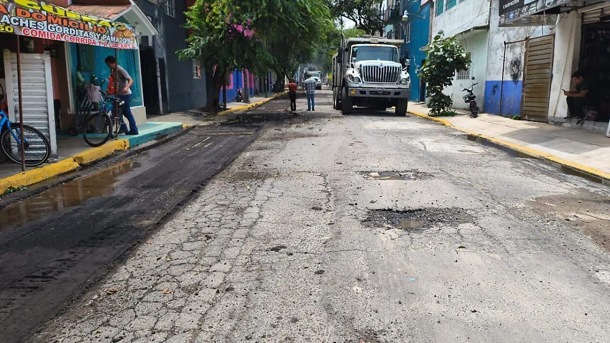 Pavimentación en la Doctores (2)