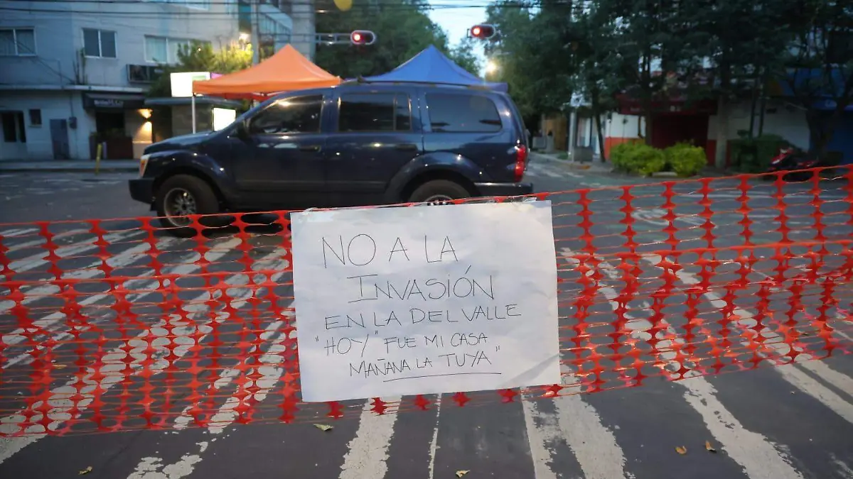 Bloqueo Avenida Coyoacán  (1)