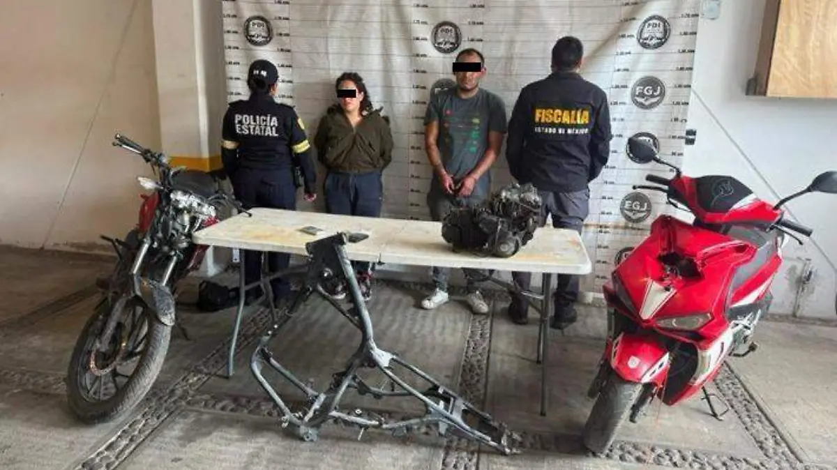 detenidos motos edomex