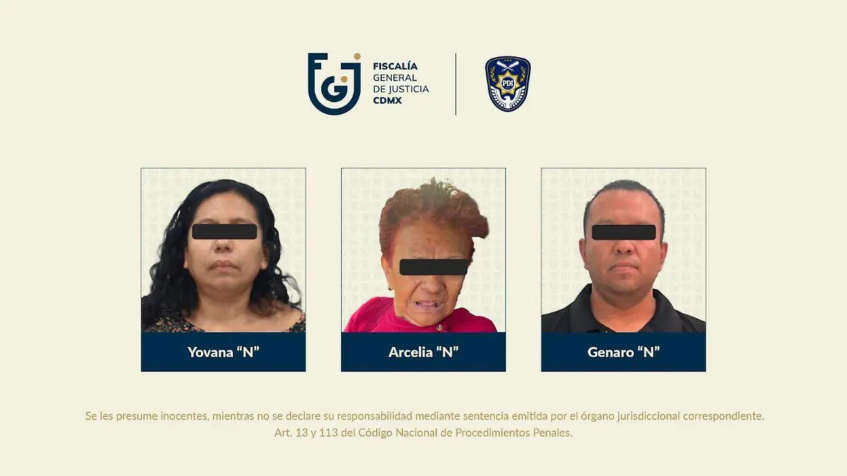 detenidos despojo FISCALIA CDMX
