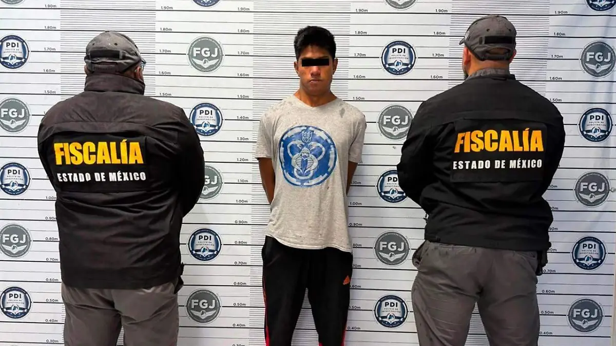 detenido neza FISCALIA EDOMEX