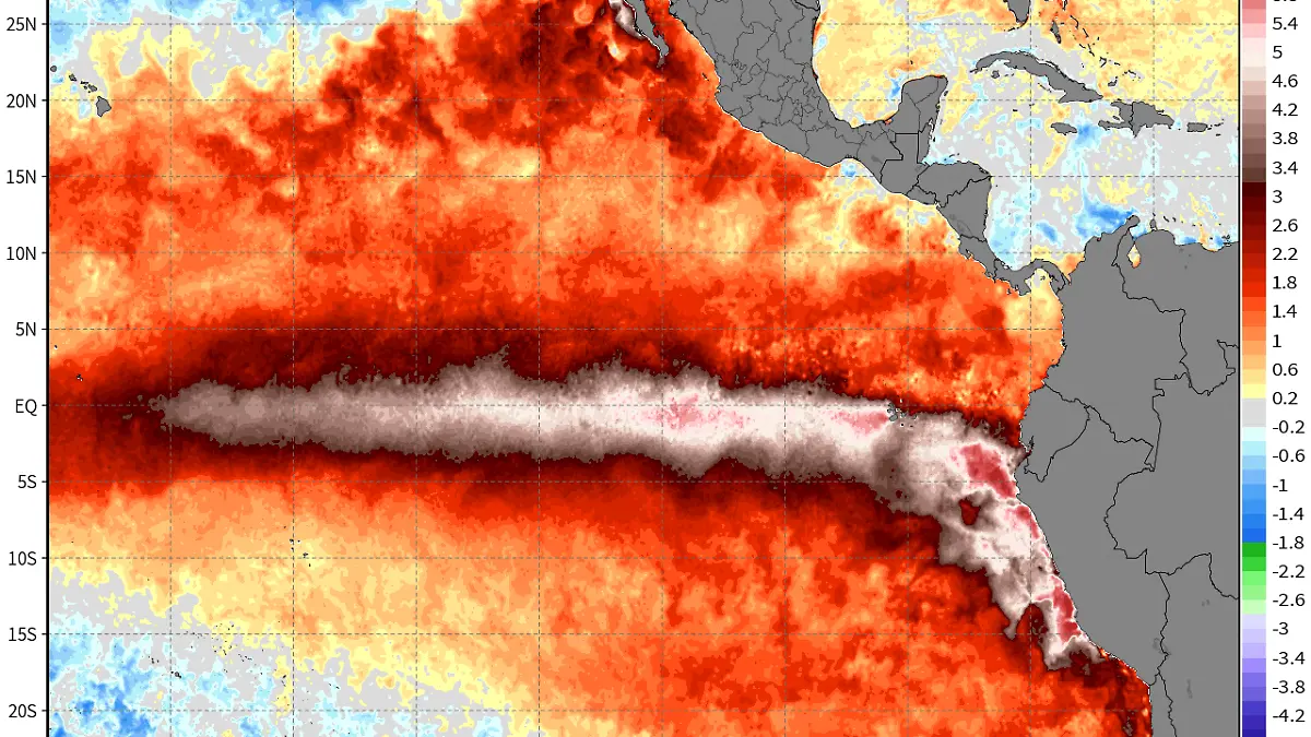 fenomeno el niño @RyanWeather