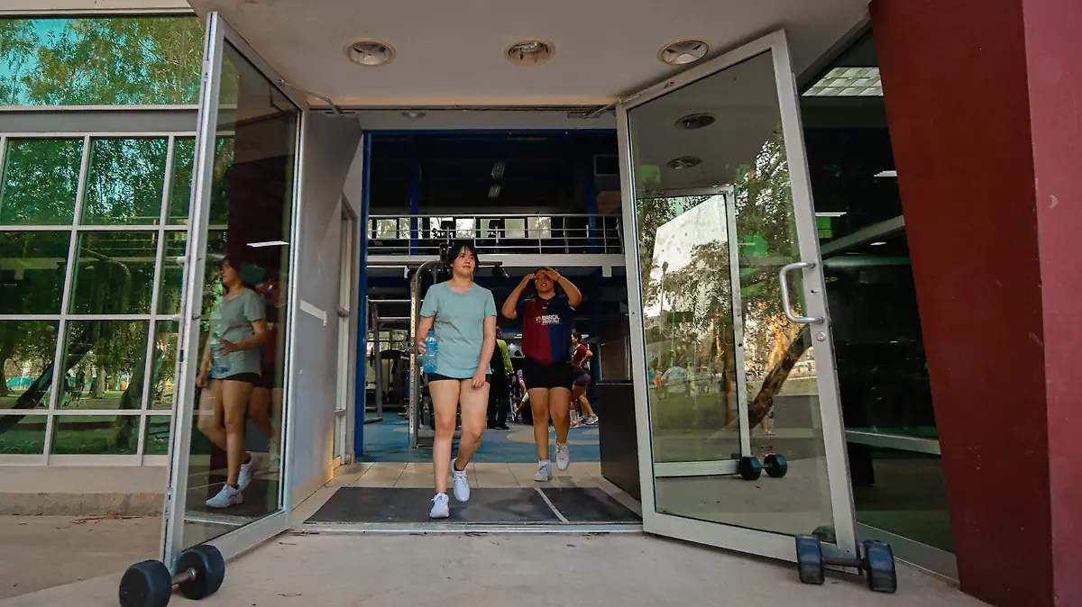 Ciudad Deportiva sin aire acondicionado