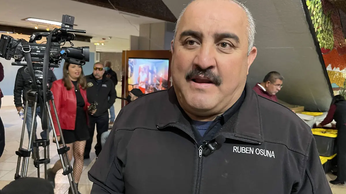 director de bomberos, Rubén Osuna