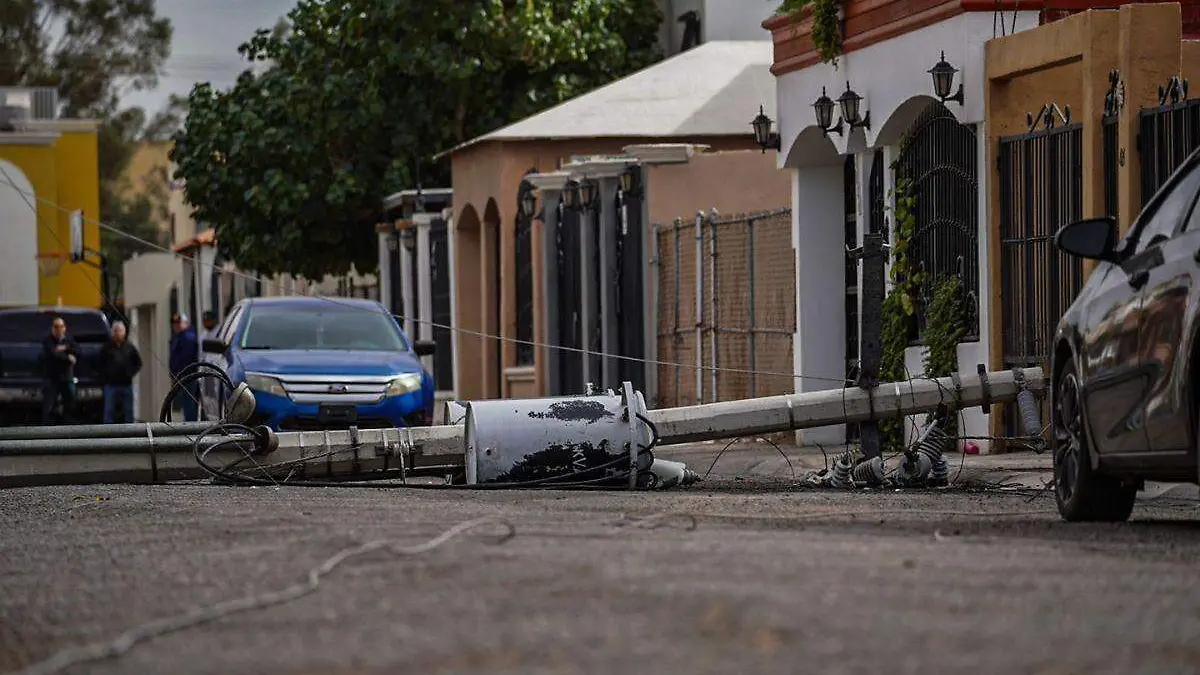 Falla infraestructura de CFE en Mexicali