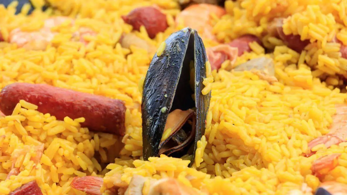 Paella tradicional de el Puerto de Ensenada