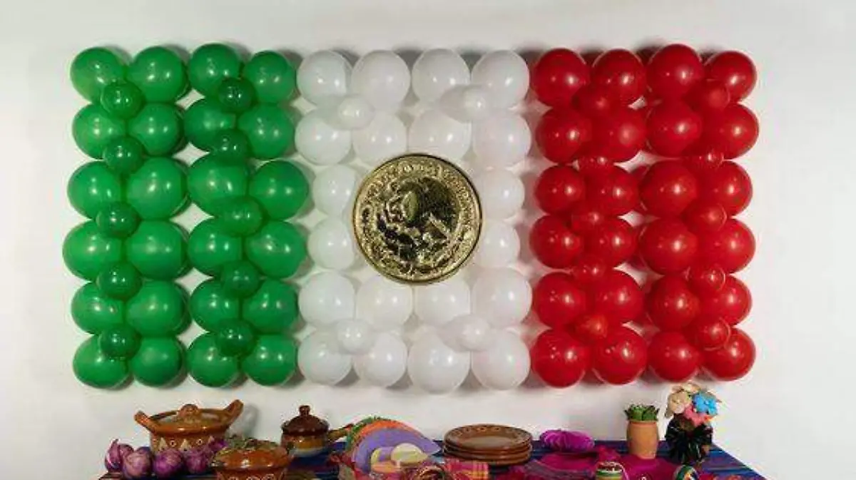 Bandera de globos
