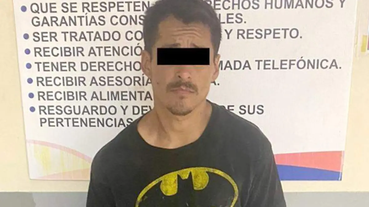 Marco Aurelio ¨N¨, de 38 años fue capturado