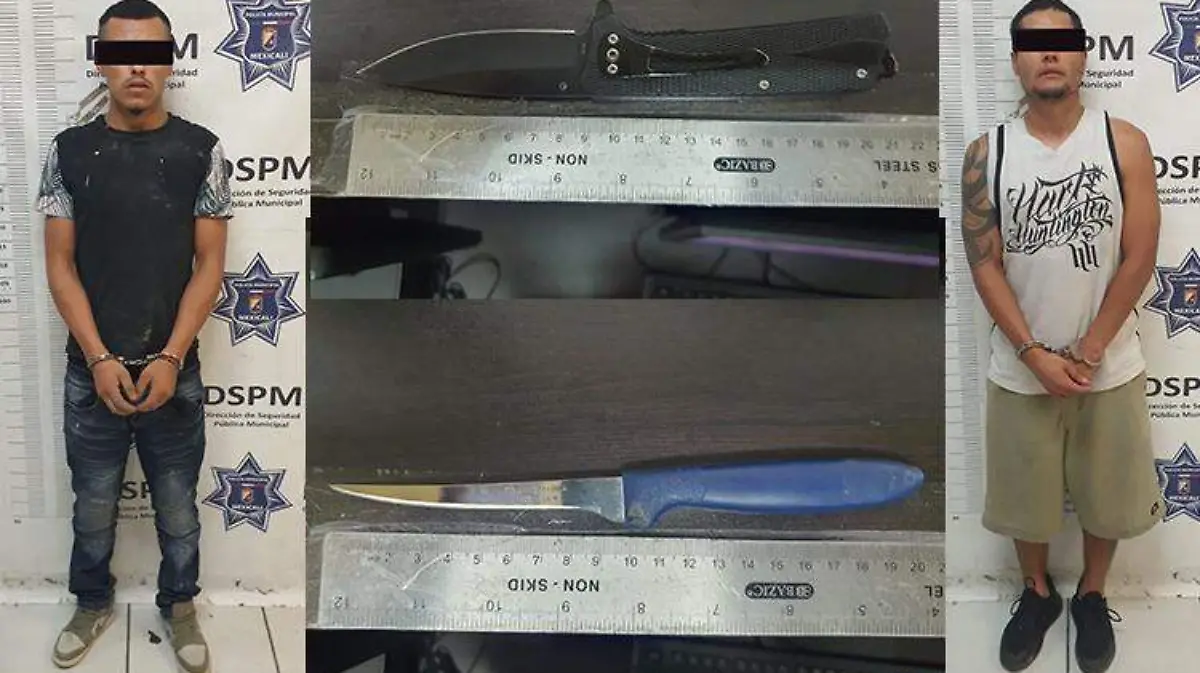 Detienen a ladrones responsables de 15 robos a comercios