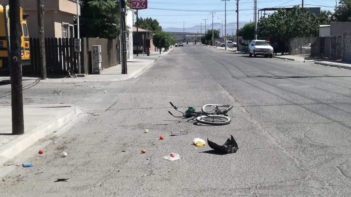 ciclista atropellado