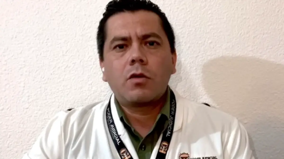 César Raúl González Vaca, coordinador del Semefo | Captura de pantalla
