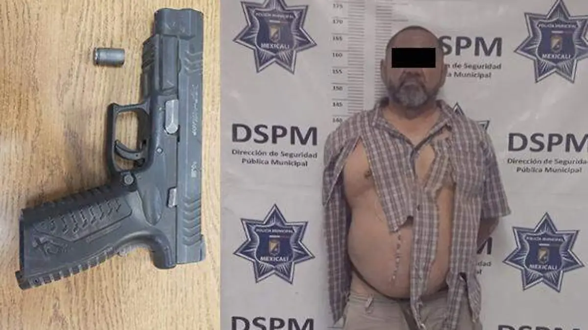 Capturan municipales a presunto homicida