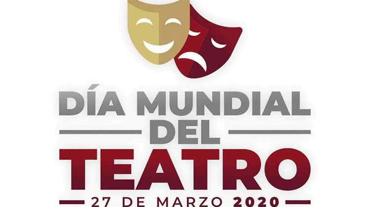 Día mundial del teatro Logotipo