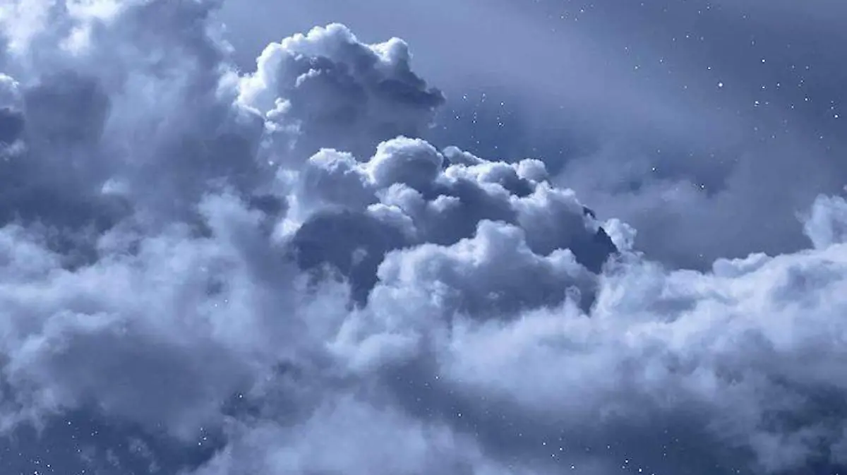 nubes cargadas
