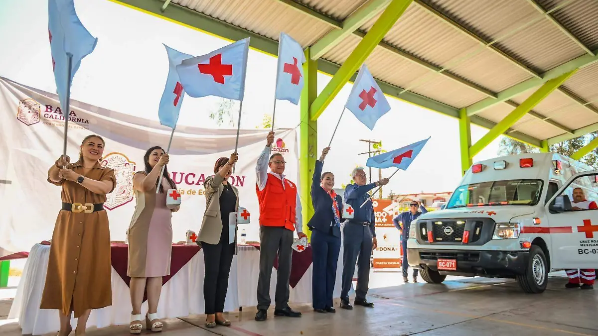 Arranca colecta escolar de Cruz Roja