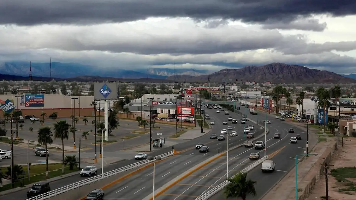 Pronóstico de lluvias Mexicali