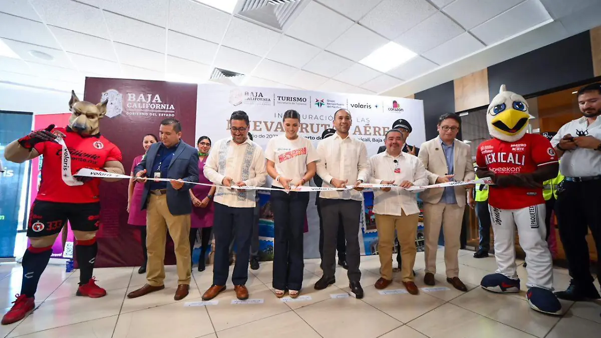 Activan 10 nuevas rutas aéreas en Mexicali 