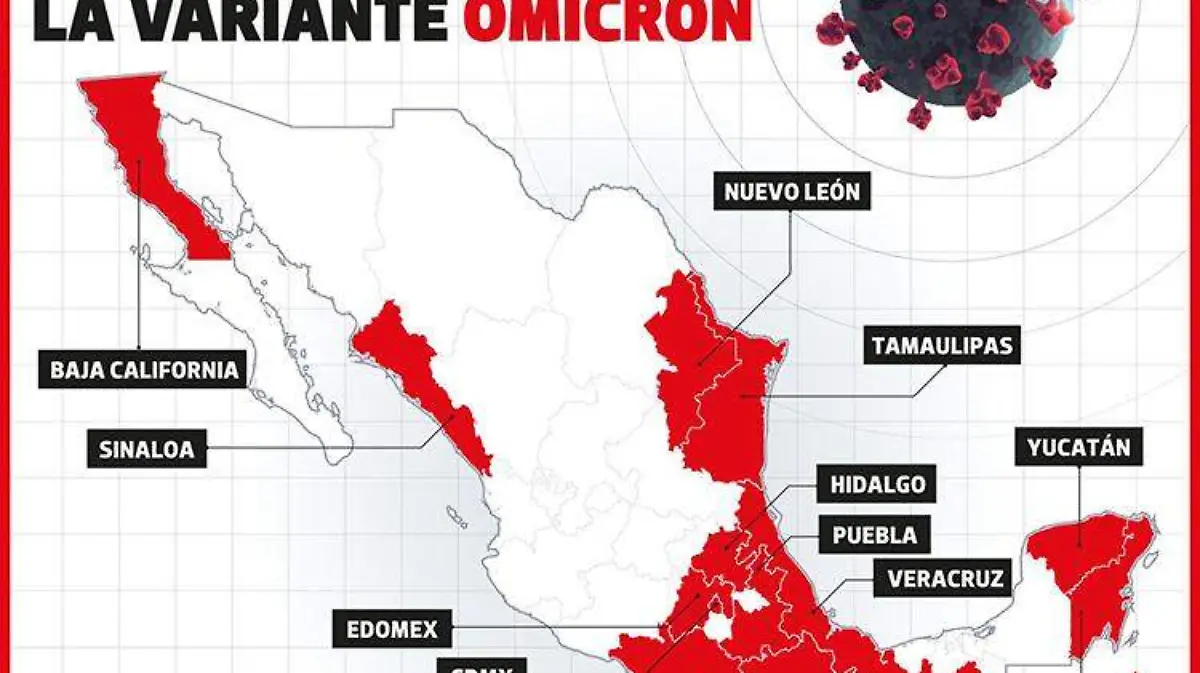 Llega variante Ómicron a Mexicali