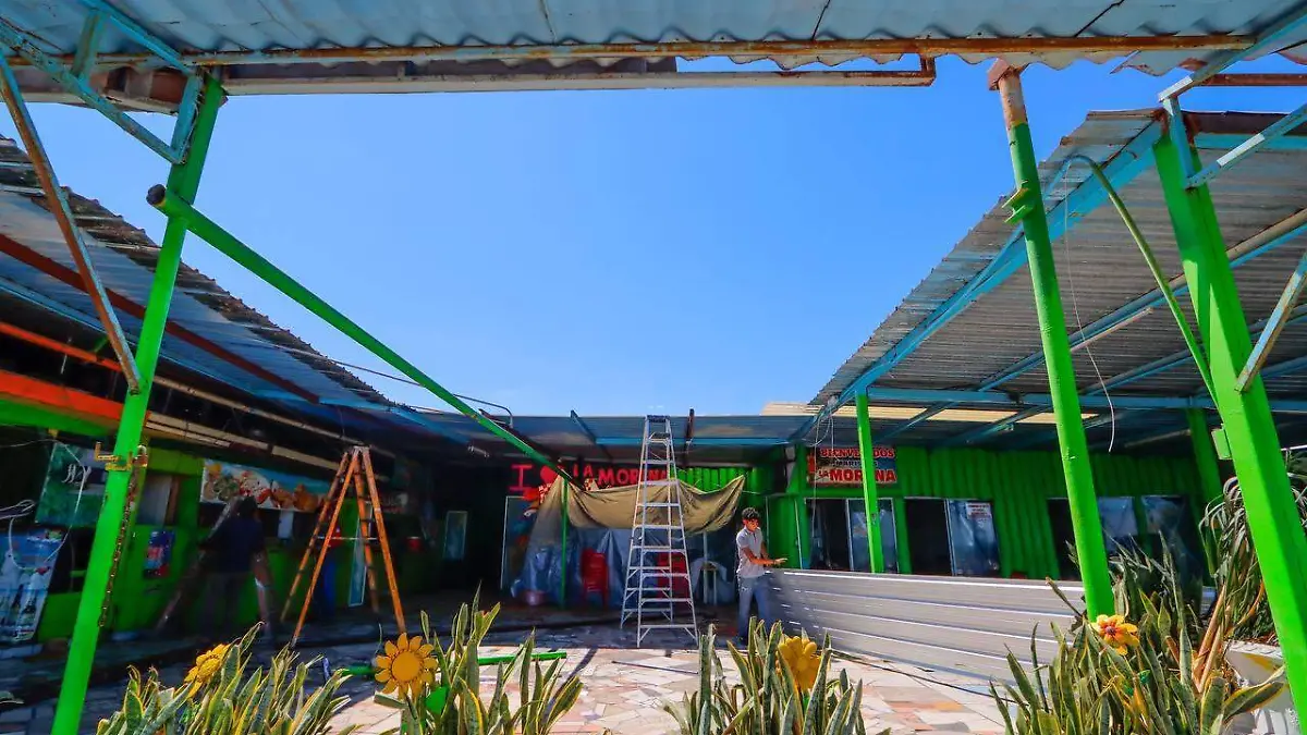 Presentan afectaciones restaurantes y comercios tras paso de Hilary