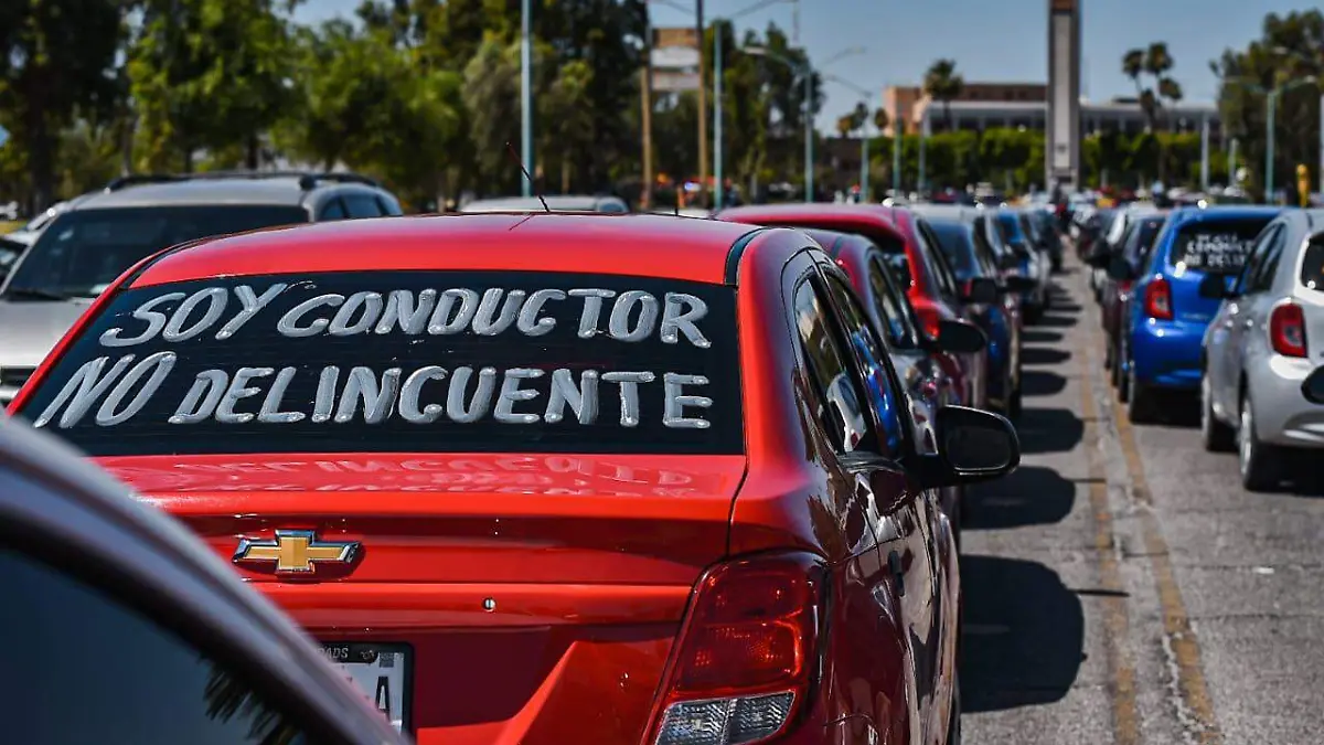 Manifestaciones Uber