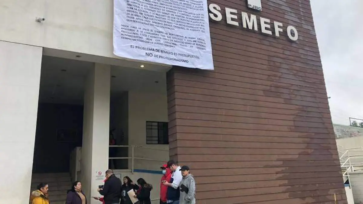 Semefo manifestación