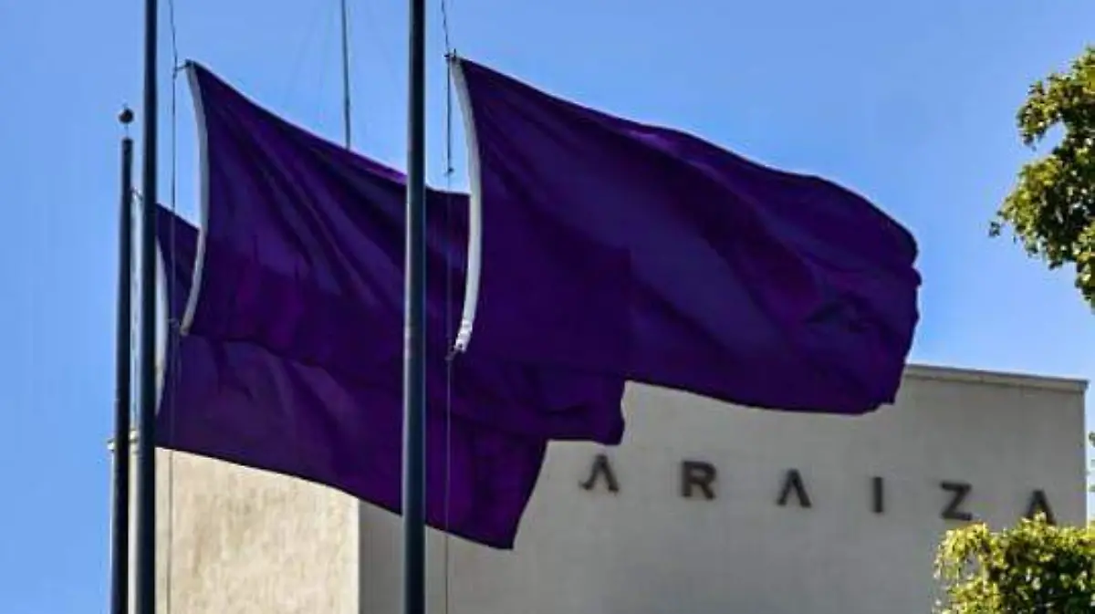 Bandera Morada I Día de la Mujer I Mexicali 