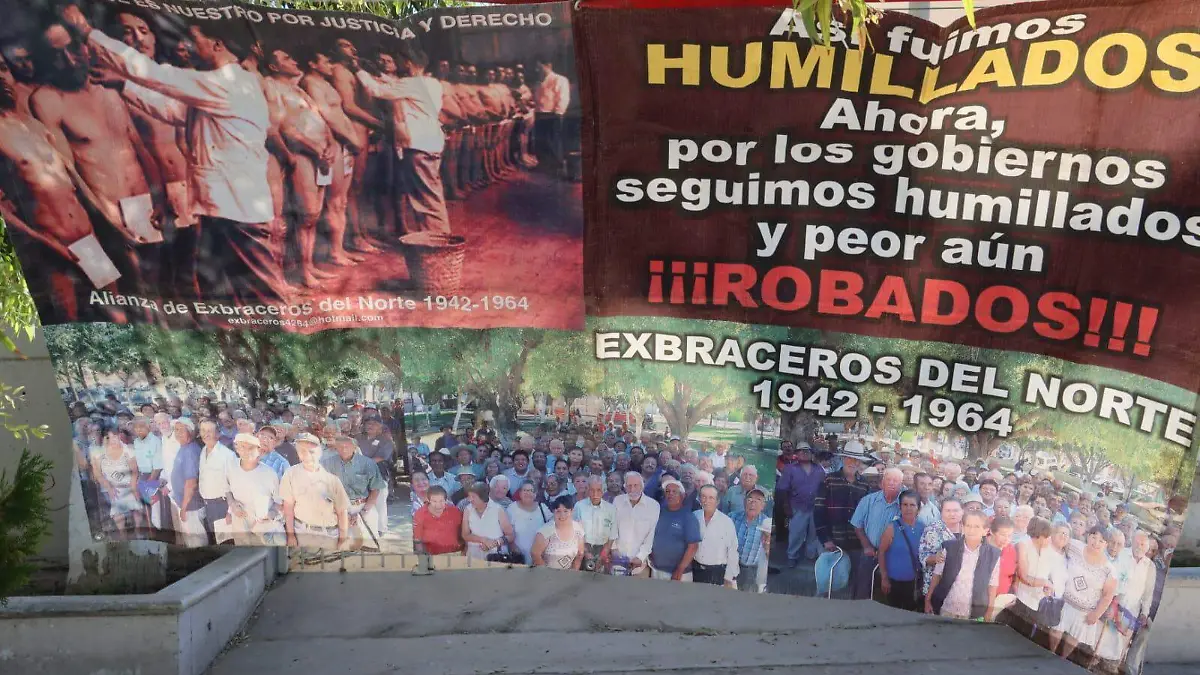 Esperan ex braceros visibilizar problemática de adeudo en el Senado