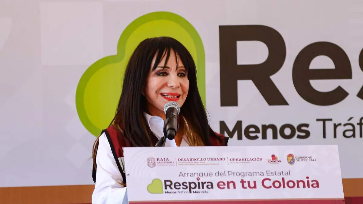 La alcaldesa de Mexicali, Norma Bustamante