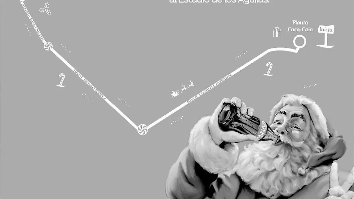 Este martes 11 de diciembre es la Caravana Coca Cola