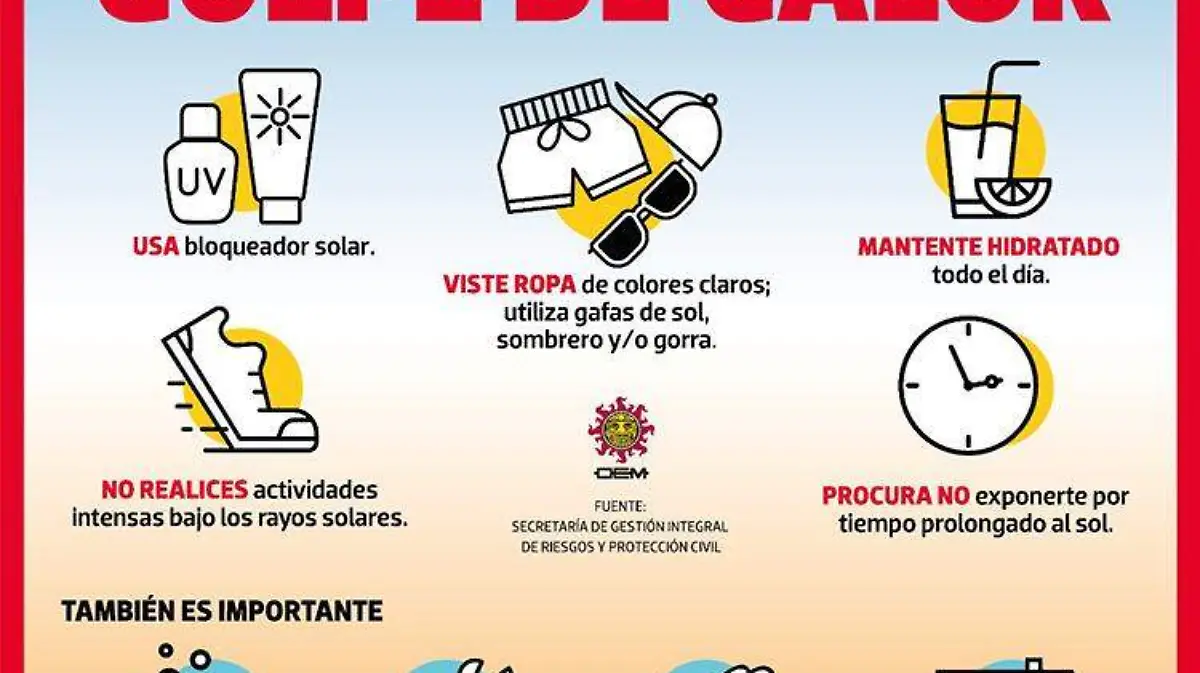 Golpe de Calor INFOGRAFIA