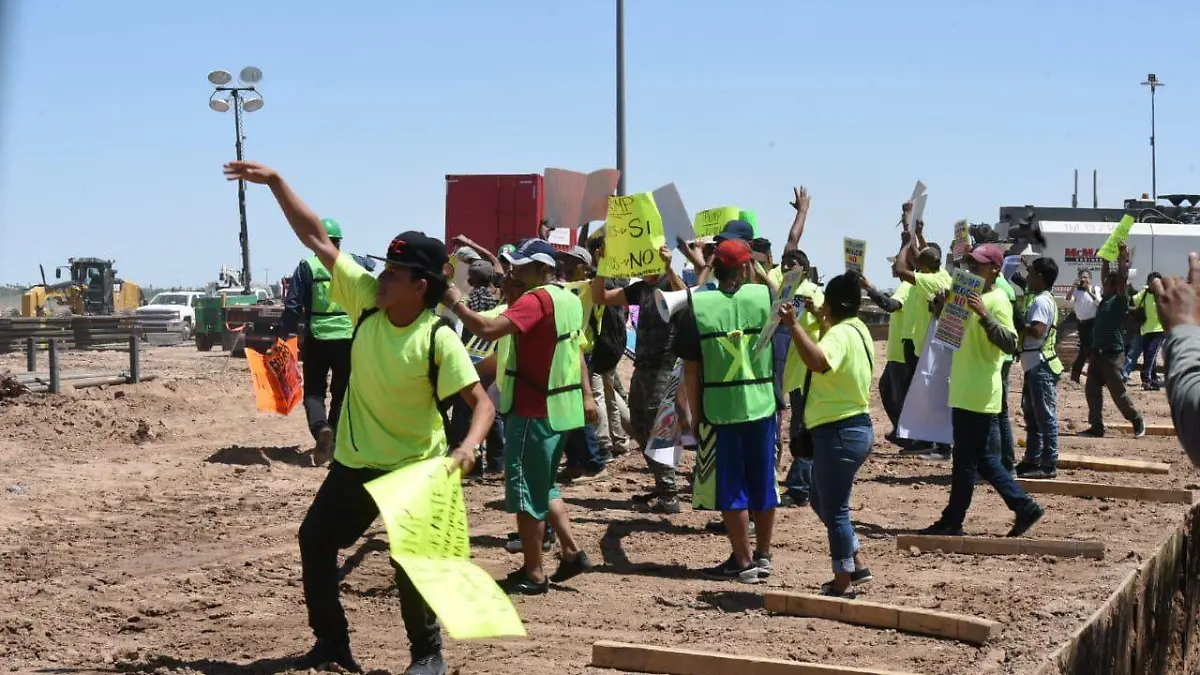 Retan manifestantes a "Border Patrol" 1