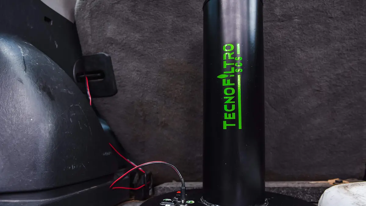 Cachanilla diseña filtro anticontaminación