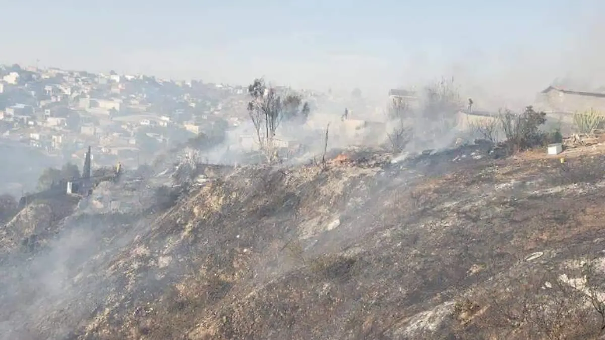 Incendio Cumbres del Rubí