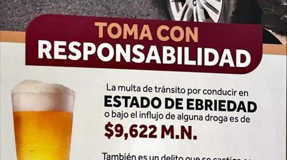 Aplicarán desde hoy programa “toma con responsabilidad”