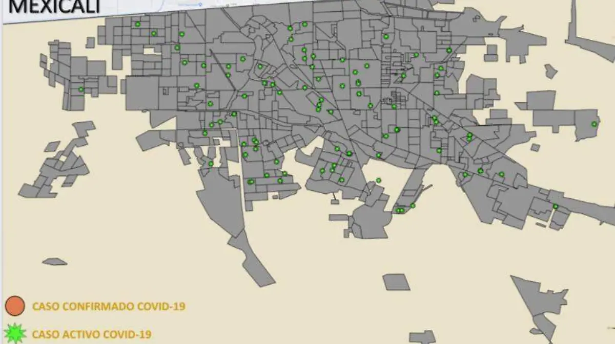 Zacatecas e Independencia colonias con más casos de Covid-19