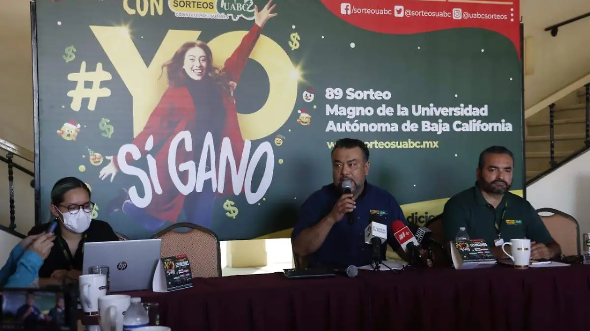 Isaac Cadena García, responsable de sorteos