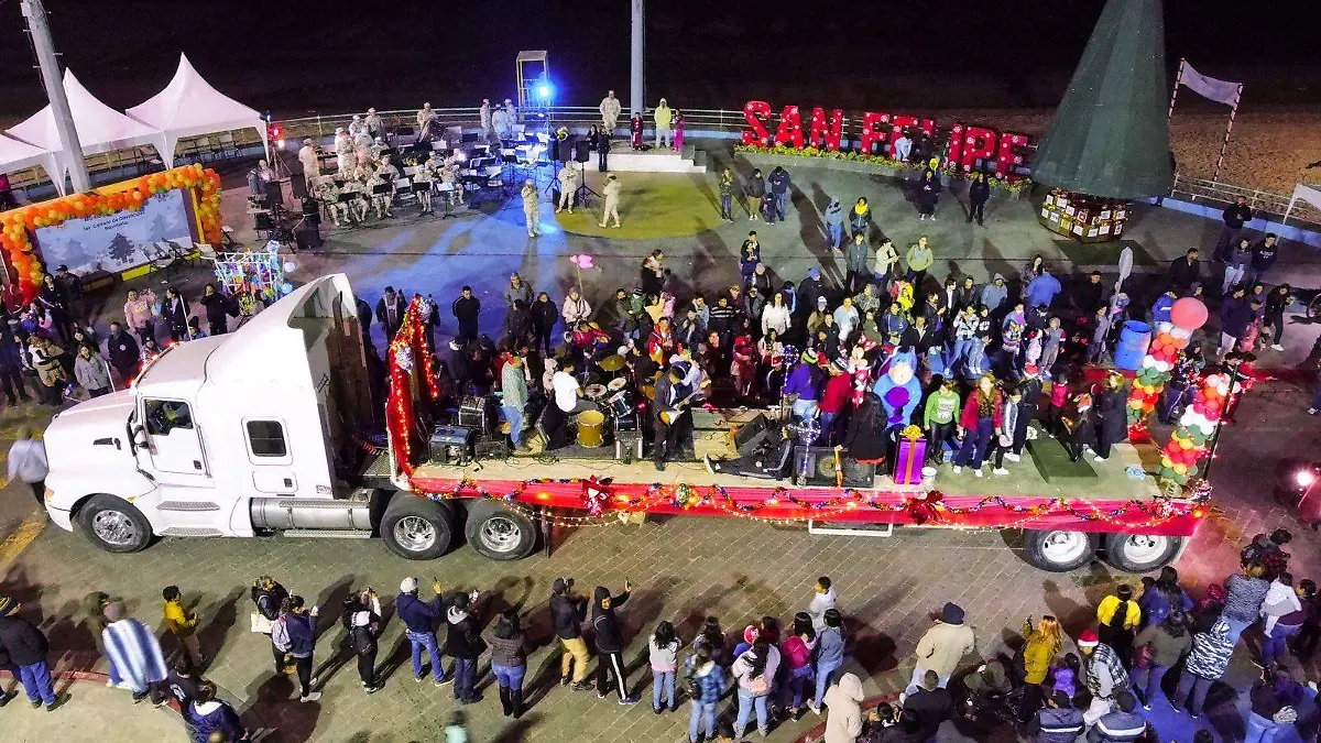 Desfile navideño en SF