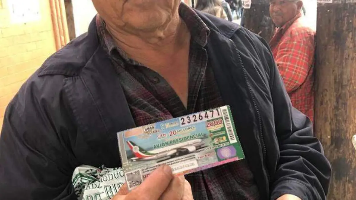 Boleto cachito avión presidencial